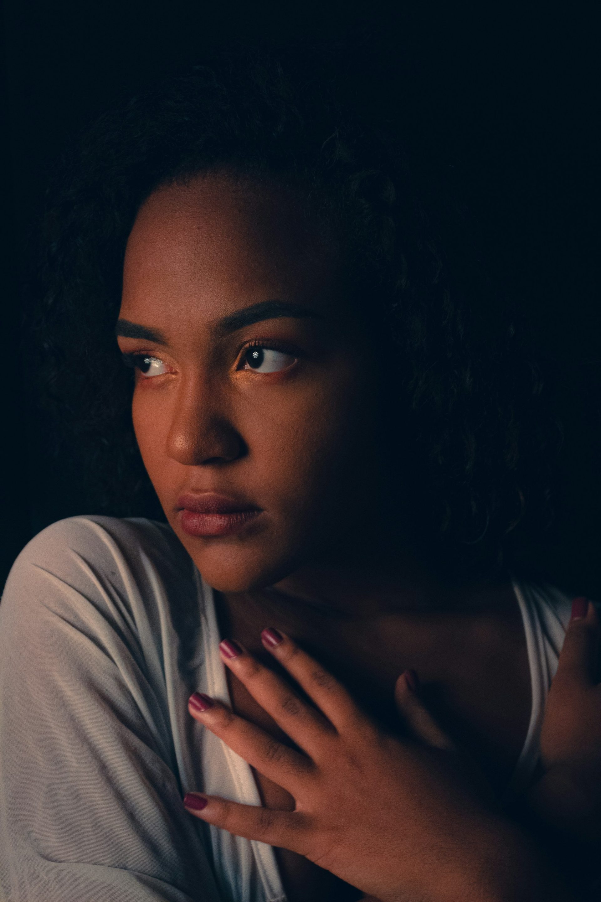 Editorial portrait minimal