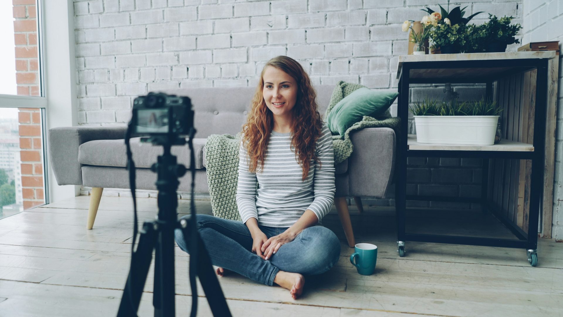 Professional photography studio environment