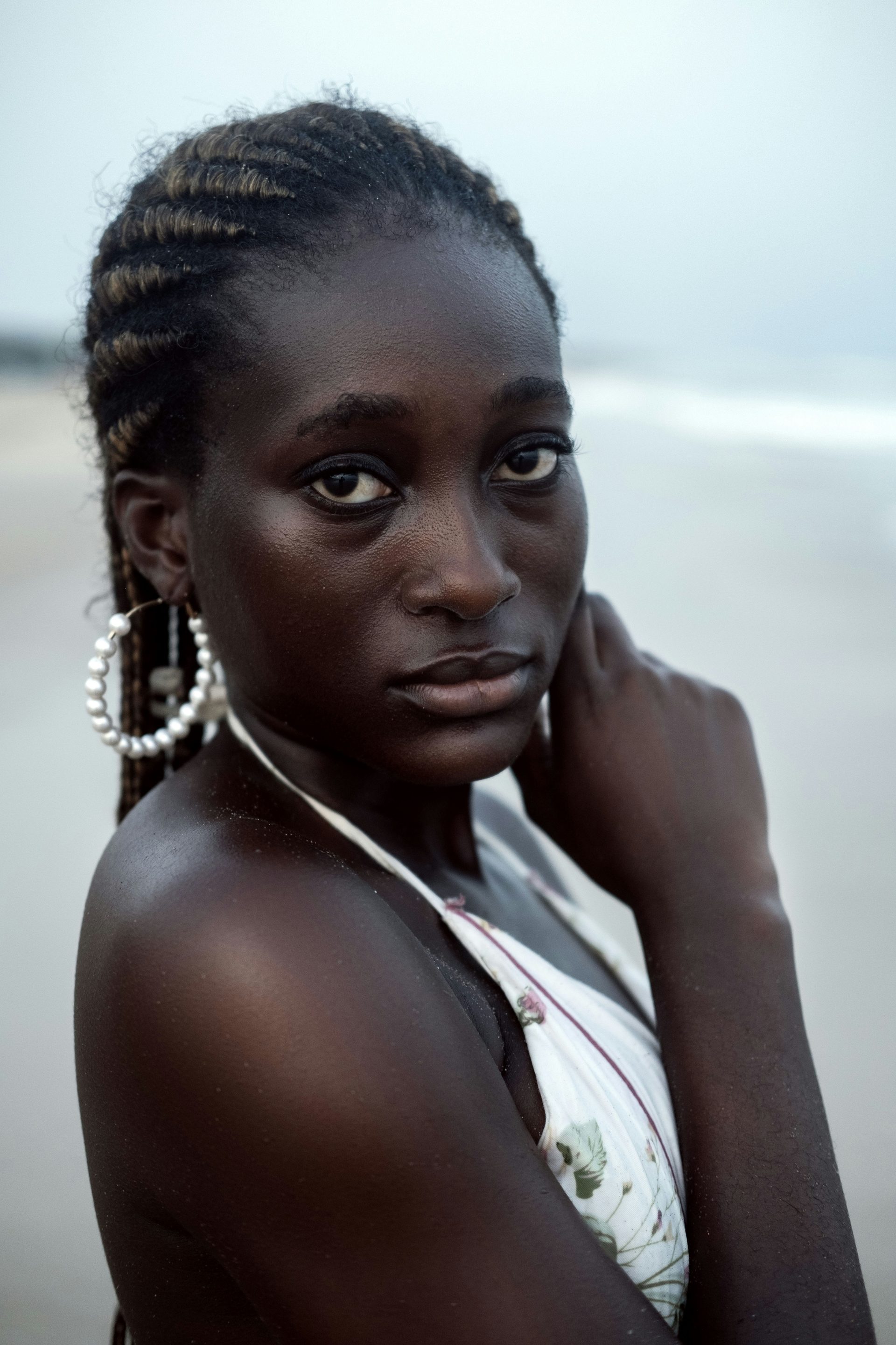 Creative portrait photography — editorial lighting and composition
