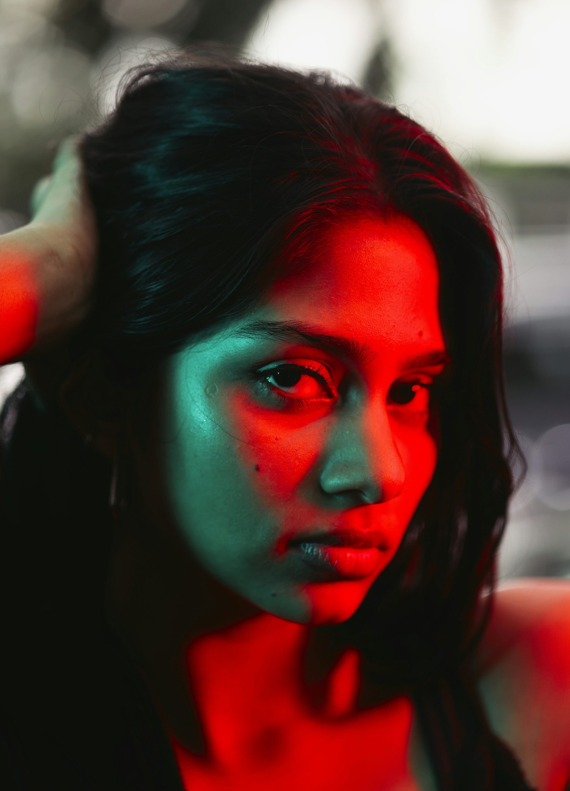 Fashion portrait — refined studio lighting